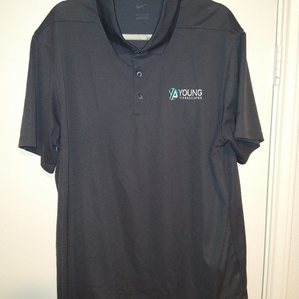 Nike Gray Short Sleeve Polo Shirt Men's sz XL